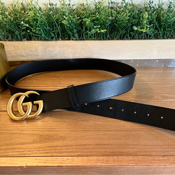 GUCCI GG MARMONT WIDE BELT - Picture 4 of 9